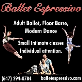 Ballet Espressivo - Adult Ballet & Floor Barre