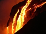 Kalapana lava flow - Kalapana lava flow five miles from Kalani - a totally awesome experience!