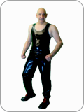 Jogging Bottoms - Into-Latex rubber jogging bottoms