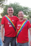 John Nechman and Mitchell Katine - 2011 LGBT Houston Pride Parade
