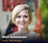 Ellen Scheumann: Owner - Office Manager