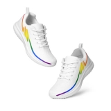 Pride Rainbow Athletic  Shoes