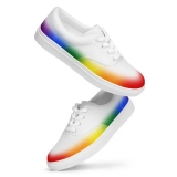 Gay Pride Lace-Up Shoes