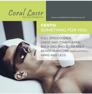Coral Laser Permanent, Painless Hair Removal